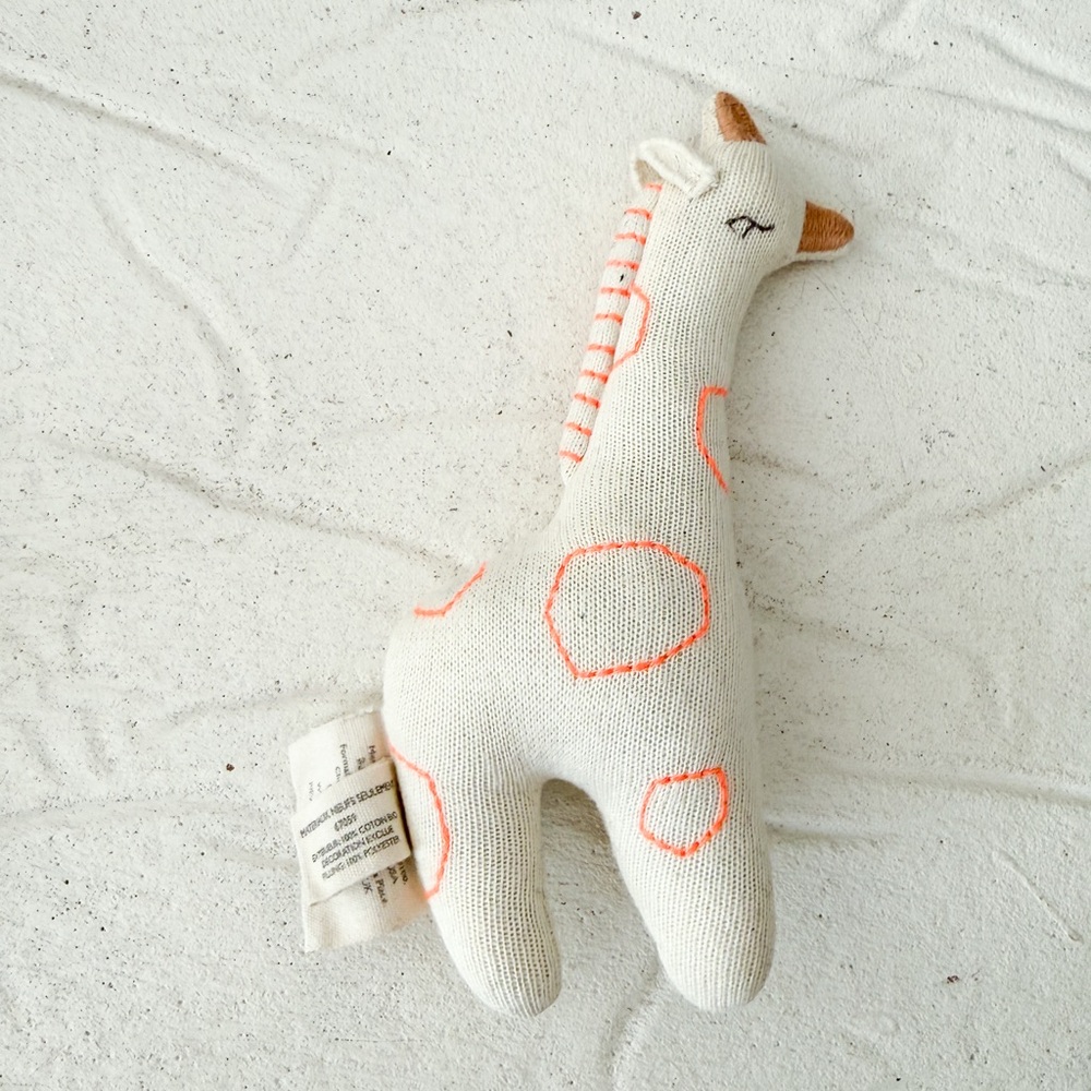 Meri Meri Giraffe Baby Rattle - Picture 2 of 6